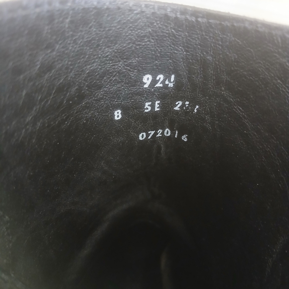 Hitchcock 231 Men\'s Black Extra Wide  Sz8 5E.
